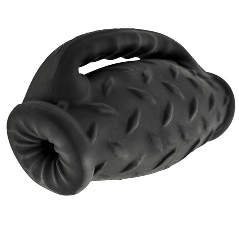 Masterjack Double Penetration Black - Double ended Stroker > Sex Toys For Men > Masturbators > Manual