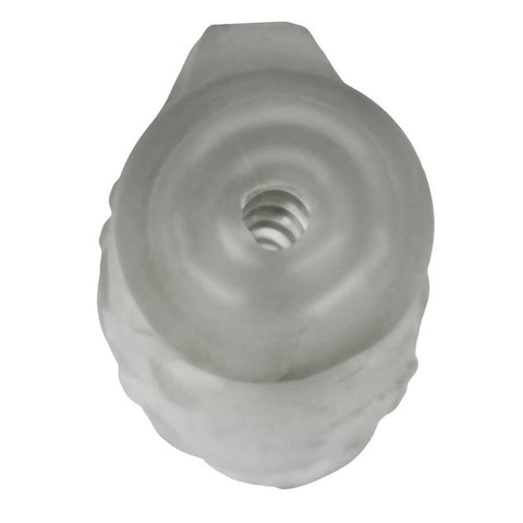 Masterjack Double Penetration Clear Ice - Double Ended Stroker > Sex Toys For Men > Masturbators > Manual
