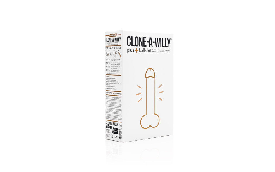 Clone a Willy Plus Balls Kit Medium Skin Tone DIY Adult Sex Toy > Realistic Dildos and Vibes > Mould your own kits