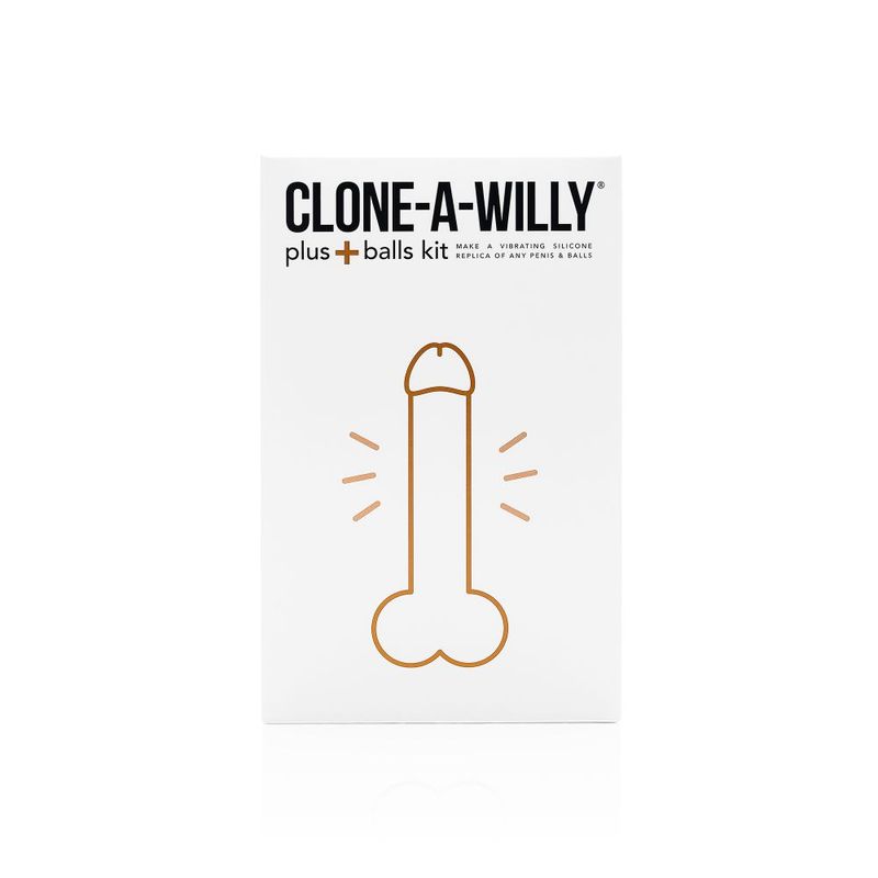 Clone a Willy Plus Balls Kit Deep Skin Tone Vibrating Silicone Replica > Dildos > Mould Your Own Kits