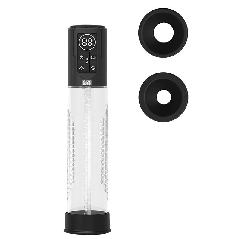 Size Matters Sucking Submersible Penis Pump 7.75" x 2.6" Default Title > Pumps > Penis Pumps Electric