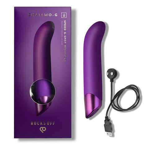 Chaiamo G Purple G Spot Vibrator with 10 Vibration Modes > Sex Toys For Ladies > G-Spot Vibrators