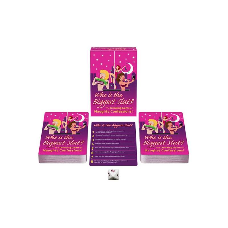 Who Is The Biggest Slut Card Game - Ultimate Wild Drinking Game with Spicy Questions > Novelties > Card Games