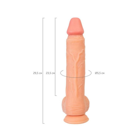 RealStick Nude Dildo Wilt Realistic Veined 29.5cm DONGS