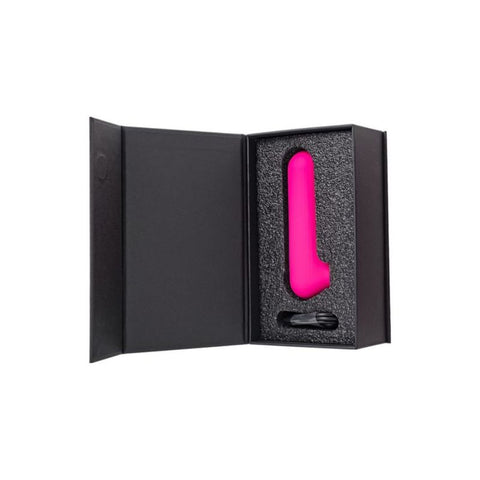 eroTeq Vacuum-Wave Clitoral Vibrator Molette Pink 13cm Suction Stimulator
