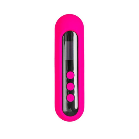 eroTeq Vacuum-Wave Clitoral Vibrator Molette Pink 13cm Suction Stimulator