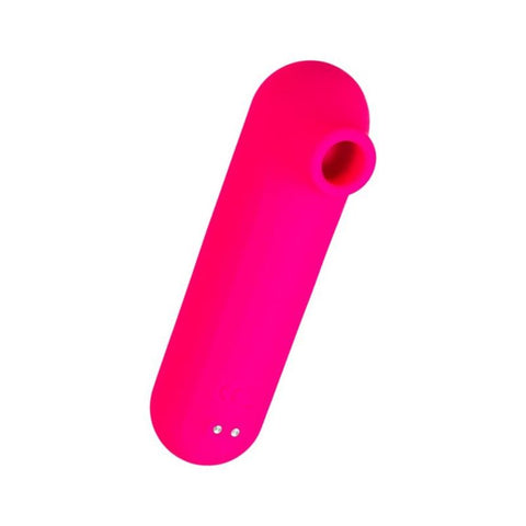 eroTeq Vacuum-Wave Clitoral Vibrator Molette Pink 13cm Suction Stimulator