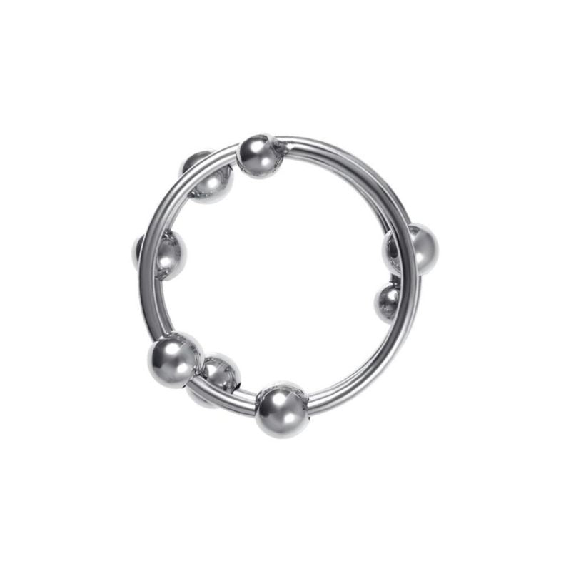 Penis Head Ring Large 4cm – Sensitivity Enhancer and Stimulator Sex Toy > Cock Ring > Metal