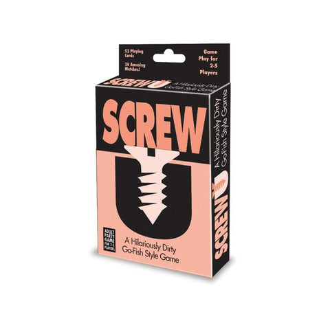 Screw U Card Game - Hilarious Adult Party Fun 2-8 Players Default Title Games