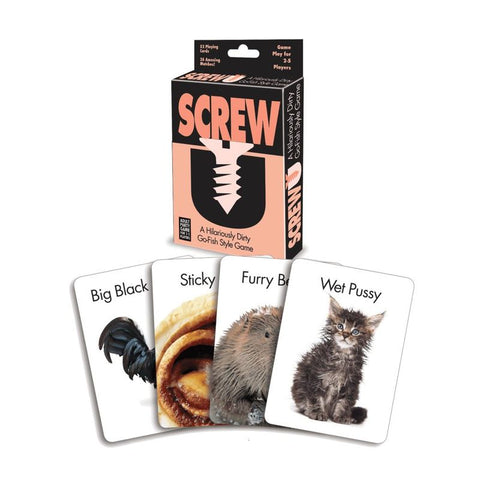 Screw U Card Game - Hilarious Adult Party Fun 2-8 Players Games