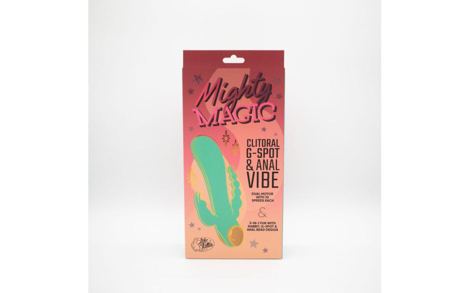 Mighty Magic Clit, G-Spot & Anal Vibrator VIBRATORS-RABBIT-MULTI