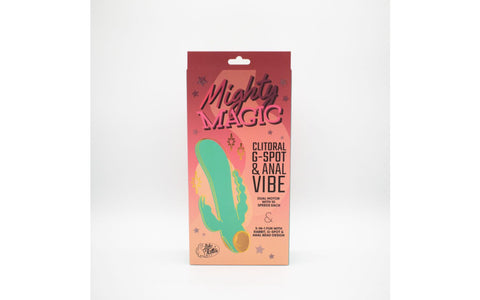 Mighty Magic Clit, G-Spot & Anal Vibrator VIBRATORS-RABBIT-MULTI