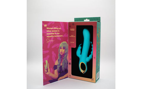 Mighty Magic Clit, G-Spot & Anal Vibrator VIBRATORS-RABBIT-MULTI
