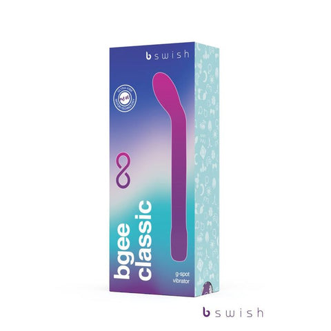 Bgee Infinite Classic Purple Waterproof Vibrator 7 Inch Vibrators