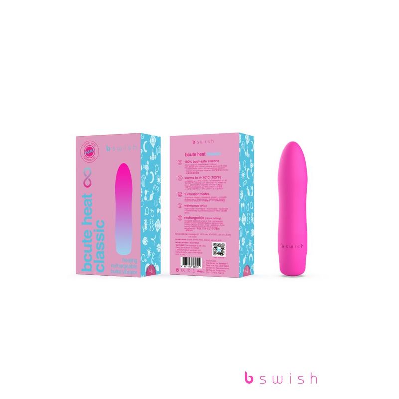 Bcute Infinite Heat Classic Sunset Pink Vibrator 7 Inch > Vibrators > Standard Vibrators