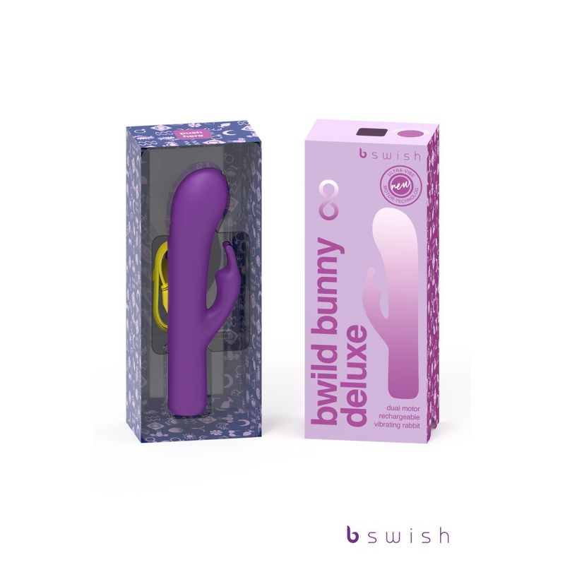 Bwild Bunny Infinite Deluxe 19.3cm Rabbit Vibrator | Dual Stimulation > Vibrators > Ladies > Rabbit