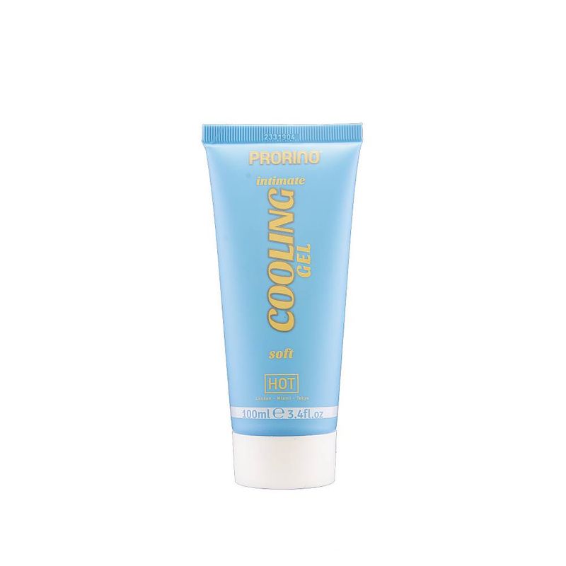 Prorino Cooling Gel Soft Lubricant 100ml Water-Soluble Formula Water Based Lube