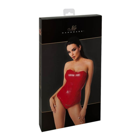 Mysteria Corset Red - Strapless Design LINGERIE & BODY WEAR