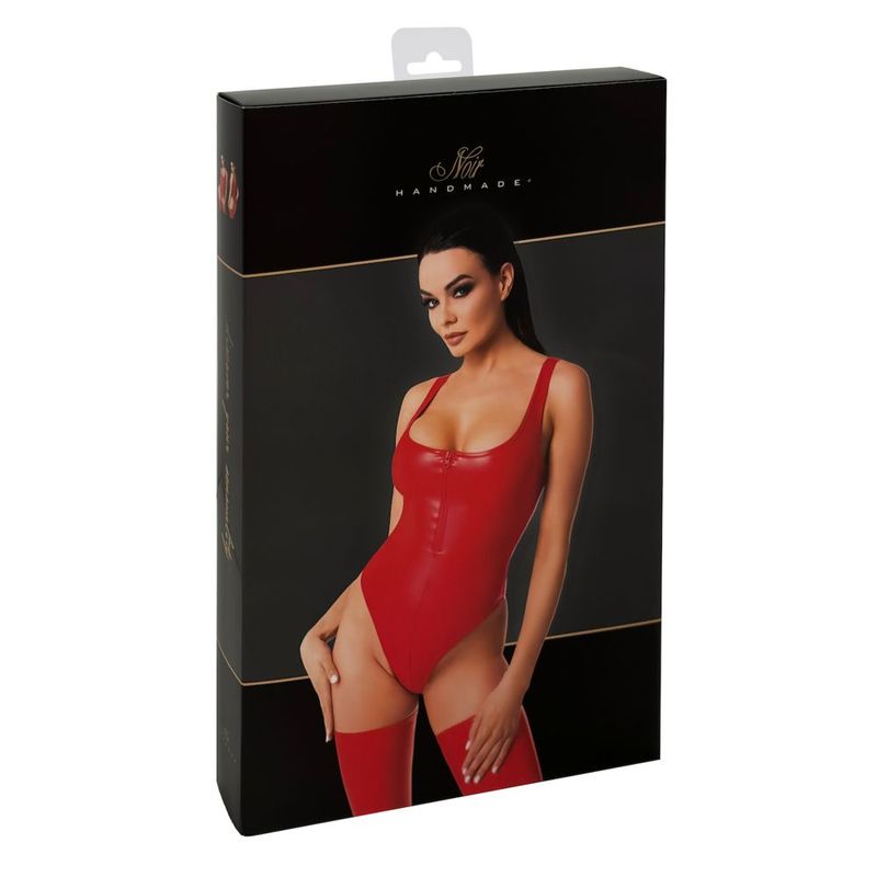 Elysium Body Red Bodysuit > Clothes > Womens Latex