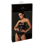 Mysteria Corset (Black) – Stretchy Power Wetlook Lingerie > Clothes > Womens Latex