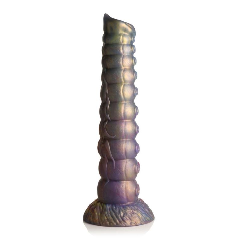 Deep Invader Tentacle Ovipositor (Colored) – Textured Silicone Dildo with Eggs 9 inch > Dildos > Fantasy