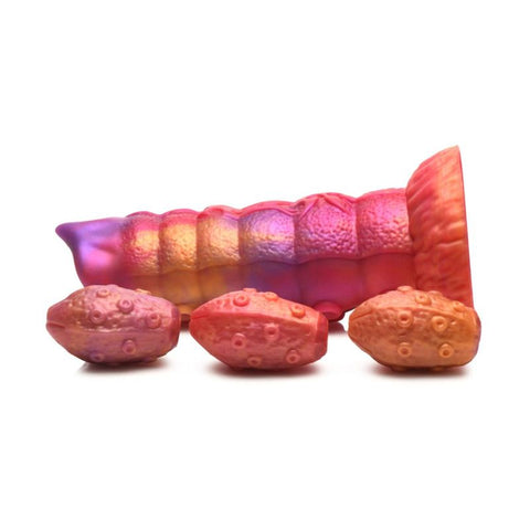Nymphoid Ovipositor Silicone Dildo 6.5 Inches Long Fantasy Dongs