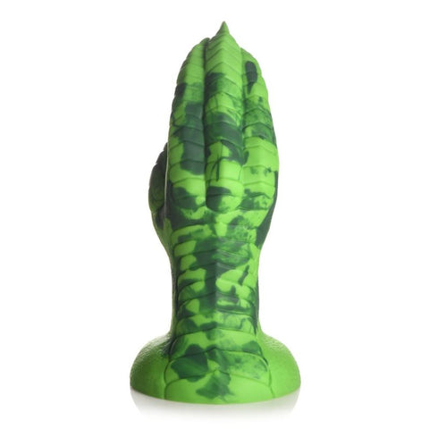Raptor Claw Fisting Silicone Dildo 8.6 Inches Green Fantasy Dongs