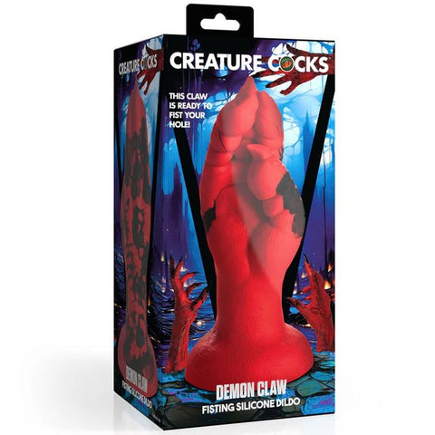 Demon Claw Fisting Silicone Dildo with Scales and Claws for Unique Pleasure