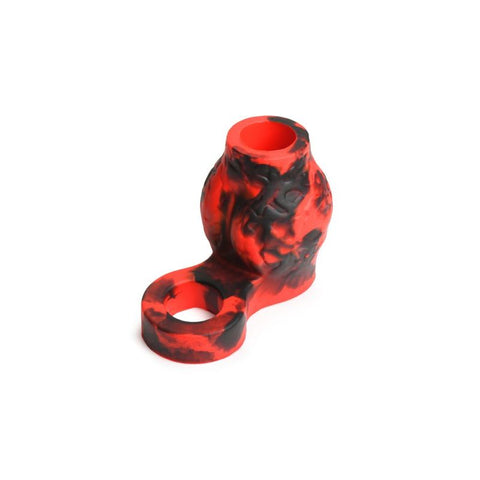 Hell Hound Silicone Penis Sleeve and Ball Stretcher 2.7in Default Title Fantasy Dongs