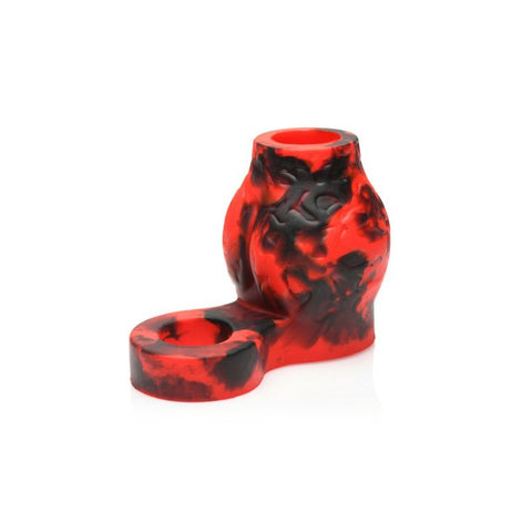 Hell Hound Silicone Penis Sleeve and Ball Stretcher 2.7in Fantasy Dongs