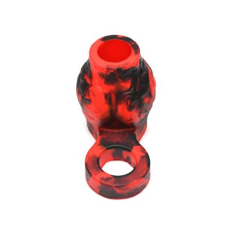 Hell Hound Silicone Penis Sleeve and Ball Stretcher 2.7in Fantasy Dongs