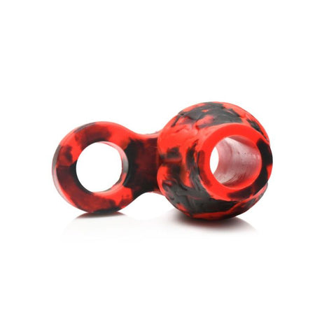 Hell Hound Silicone Penis Sleeve and Ball Stretcher 2.7in Fantasy Dongs