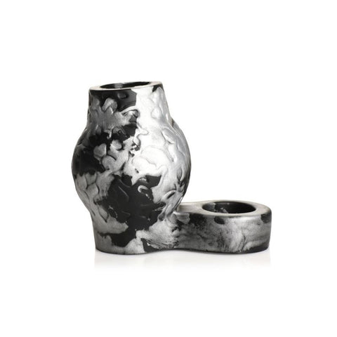 Night Prowler Silver Wolf Silicone Sleeve 3.5 Inch Ball Stretcher Ball Stretcher