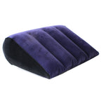 Inflatable Sex Positioning Triangular Cushion Blue > Sex Toys > Sex Positioners
