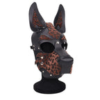 Dog/Pup Hood (Brown) – Premium Quality Mask Brown > Bondage Gear > Masks