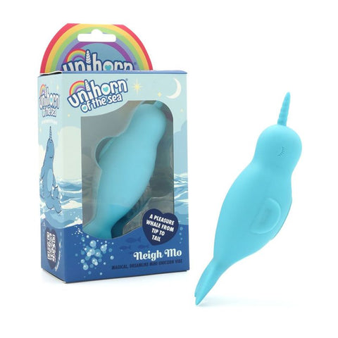 Unihorn of the Sea Neigh Mo Narwhal – Luxury Silicone Vibrator > Vibrators > Ladies > Clitoral Vibrators and Stimulators