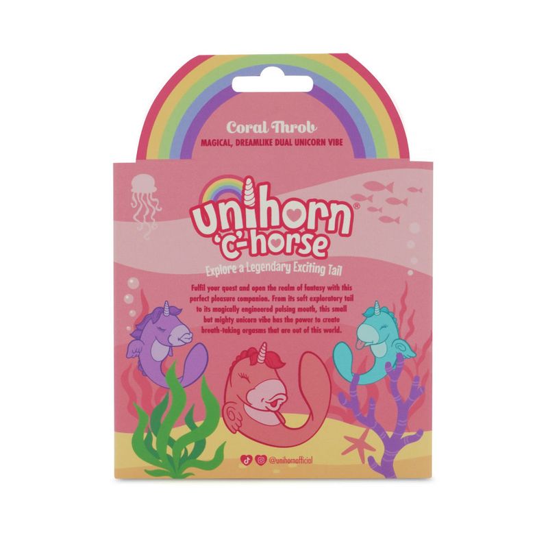 Unihorn Massager C Horse Coral Throb > Vibrators > Unconventional