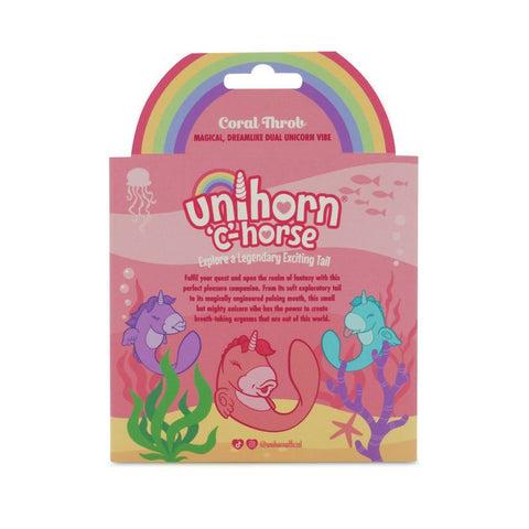 Unihorn Massager C Horse Coral Throb > Vibrators > Unconventional