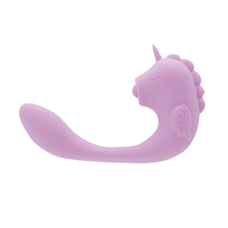 Ocean Peak Unihorn C-Horse Marina – Silicone Oscillating Tongue Vibrator Secondary image