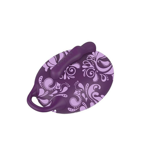 Bouncy Bliss Sit On Vibrator Purple Vibrating Pads