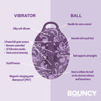 Bouncy Bliss Sit On Vibrator (Purple) – Hands-Free Vibrator > Vibrators > Vibrating Pads