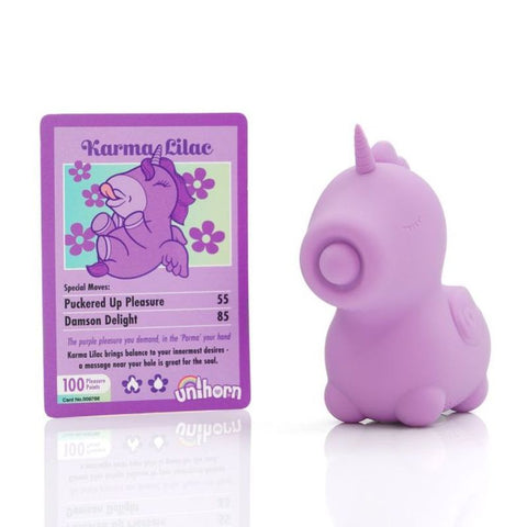 Unihorn Karma Lilac Mini Vibrator with 20 Settings STIMULATORS