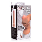 Squirting Dildo 9 Inch Dual-Density with Syringe Attachment – Lifelike Dildo > Dildos > Squirting Dildos