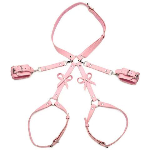 Bondage Harness with Bows Medium Large Womens Harnesses