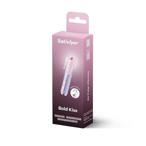 Satisfyer Bold Kiss Travel-Sized Clitoral Massager Default Title > Vibrators > Mini Vibrators