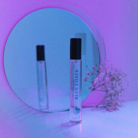 Bloom Pheromone Body Spray Blue Ember Attract Her 10ml Perfume Spray