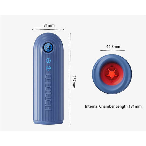 Submarine Submersible Thrusting Contracting Vibrating Masturbator for Men Strokers - Auto