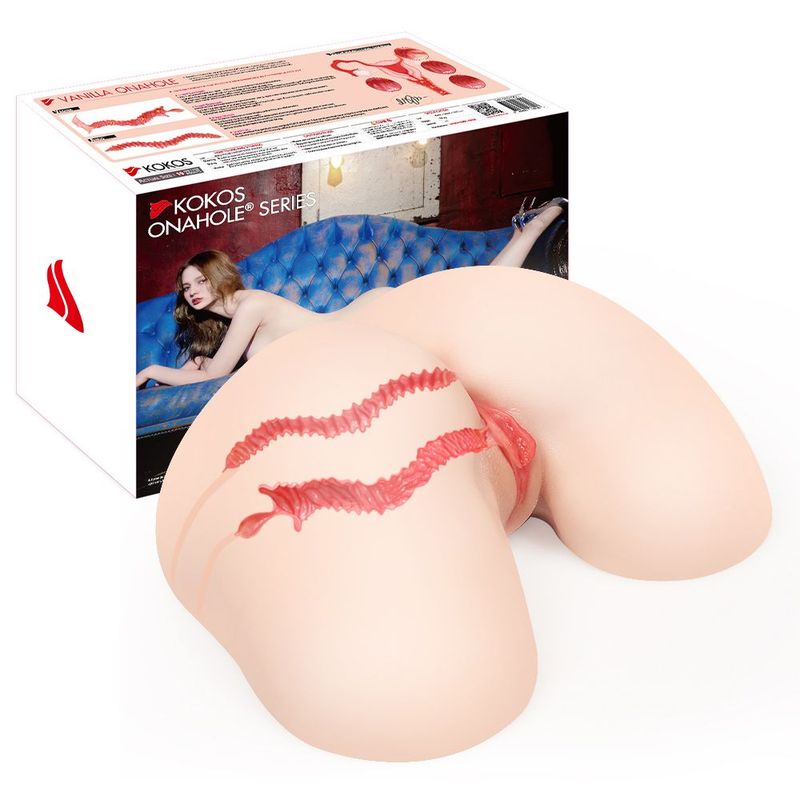 Kokos Big Hip Vanilla 004 Doggy Style Masturbator > Sex Toys For Men > Assbators