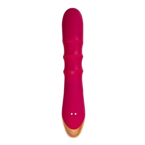 Jos Tenty Rabbit Vibrator with Moving Shaft Rings for G-Spot and Clitoral Stimulation VIBRATORS-RABBIT