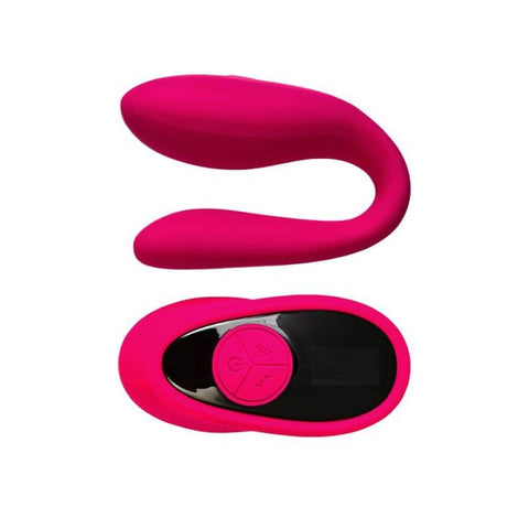 EroTeq Couples Vibrator Dual Motor with Remote Control Couples Toys